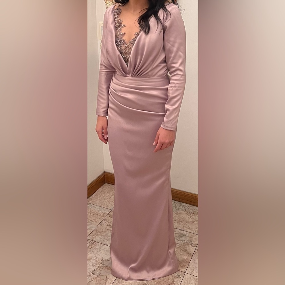 Tabja lavender long sleeve dress